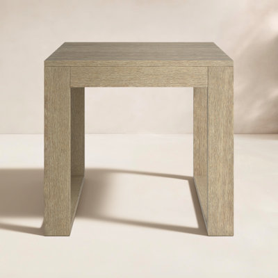Cove 22" Eucalyptus Patio Side Table