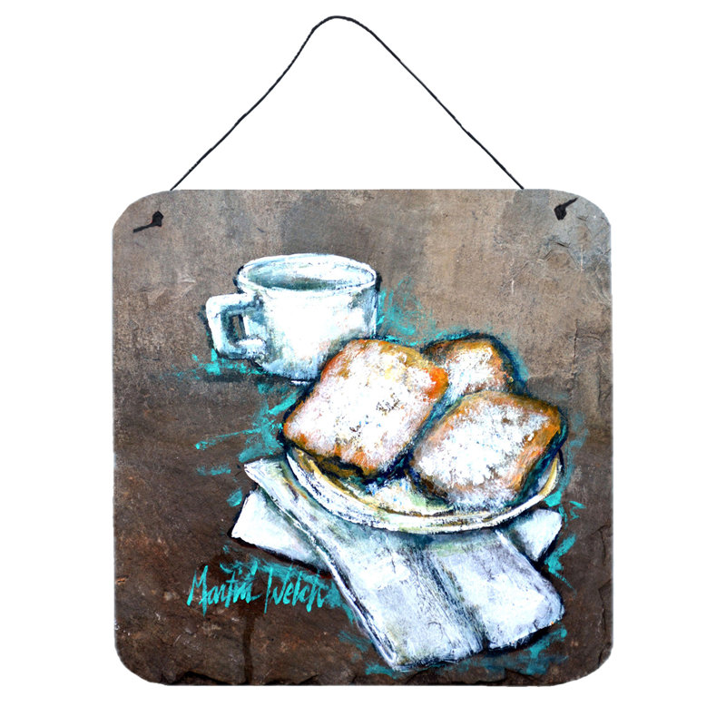 Modern Food & Beverage Wall Decor on Metal
