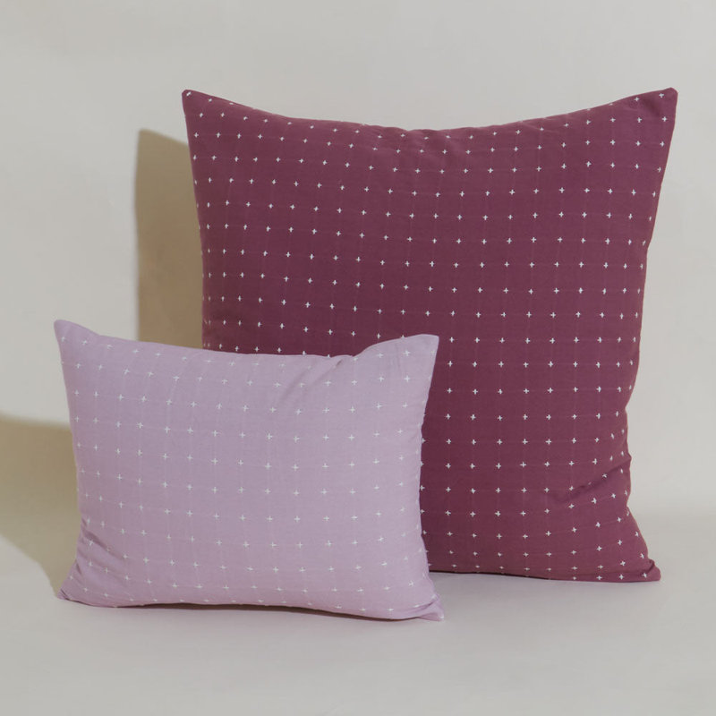 Lumbar Pillow Cover & Insert, 12" H x 16" W, Moss