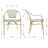 Altesa All Weather Indoor/Outdoor Commercial Patio Dining Sets With Rattan Round Table And Armrest Stacking Chairs-818251965-818251967