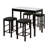 Loria 2 - Person Four Leg Base Dining Set-1664369827