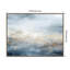 «Tonal Abstract Oceanic Nautical Serenity Blue Horizontal» par The Creative Bunch Studio, reproduction d'art sur toile encadrée-1634957426