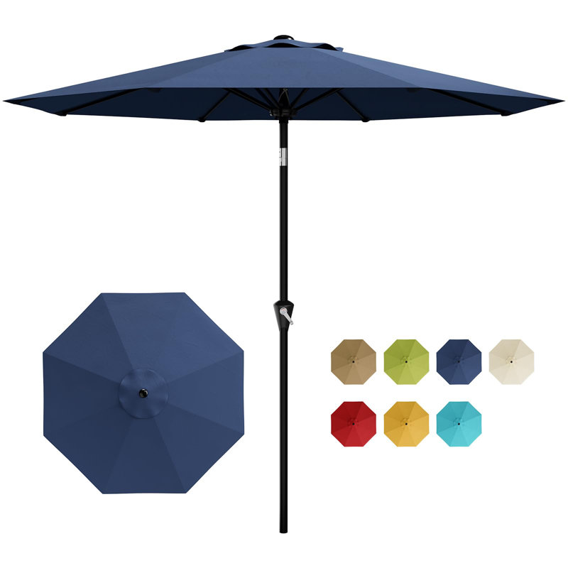 299.7cm Balcony Parasol, Navy