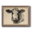 Vache gris anthracite I - Imprimé-1912143146