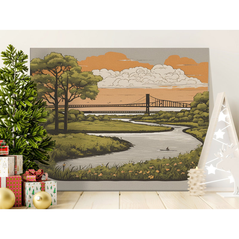 Nunnally Wrapped Canvas Print Set, 36x24