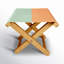 Tabouret de camping pliant Giana
