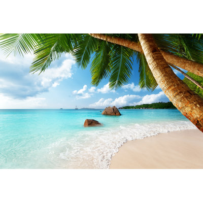 Anse Lazio Beach par Iakovkalinin - photographie sur toile tendue