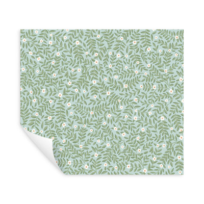 Papier peint adhésif floral Elodie