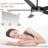 52" Modern Ceiling Fan with Lights and Remote, Black Ceiling Fan with Reversible Blades-2139063029-2139063028