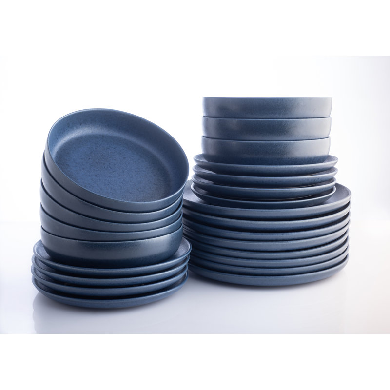 Service de table 24 pièces Porto By Stone Lain Macchio, Bleu