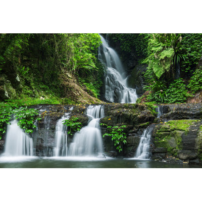 Beautiful Waterfall by RobertDowner - Wrapped Canvas Print