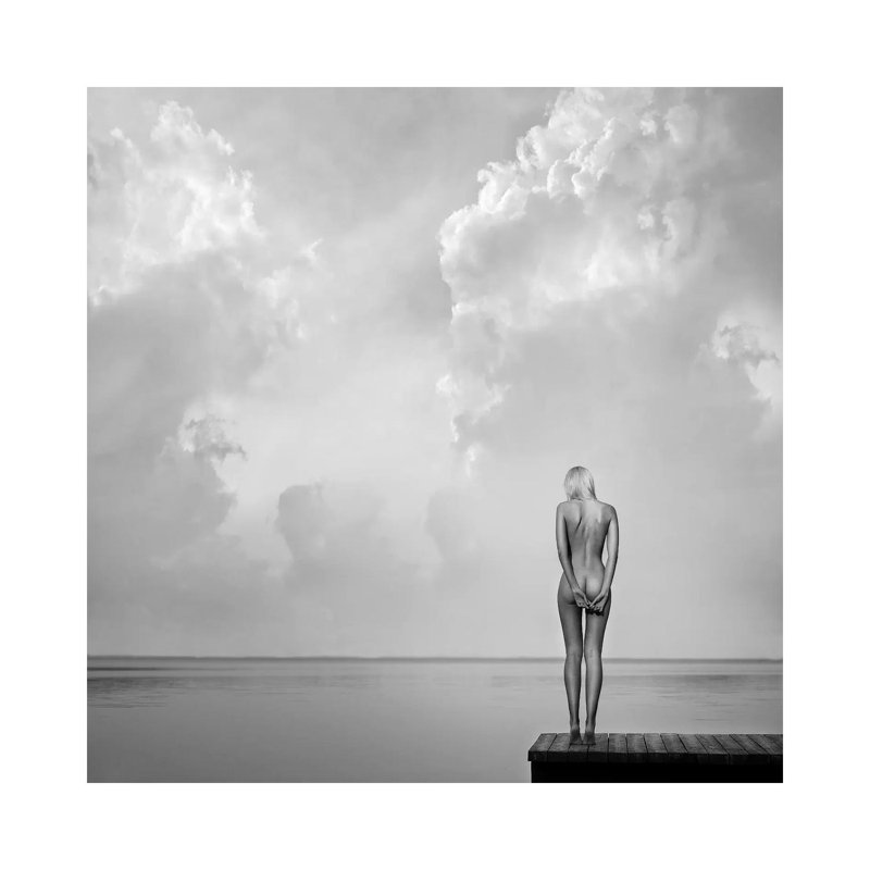 Echospace by Paulius Stefanovicius - Print on Canvas, Wrapped Canvas, 30.48cm H x 30.48cm W x 1.91cm D