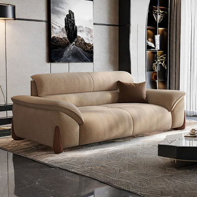 Petit canapé moderne et minimaliste en tissu