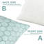 Housse de coussin décorative de qualité supérieure fabriquée à la main Fab Divine, Sangmarmar-109664007