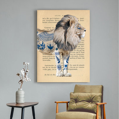 Tattooed Savannah II by Steven Hill - Print on Canvas