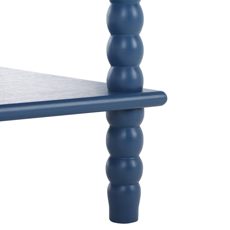 Dilyn 4 Tier Shelving Unit, Blue