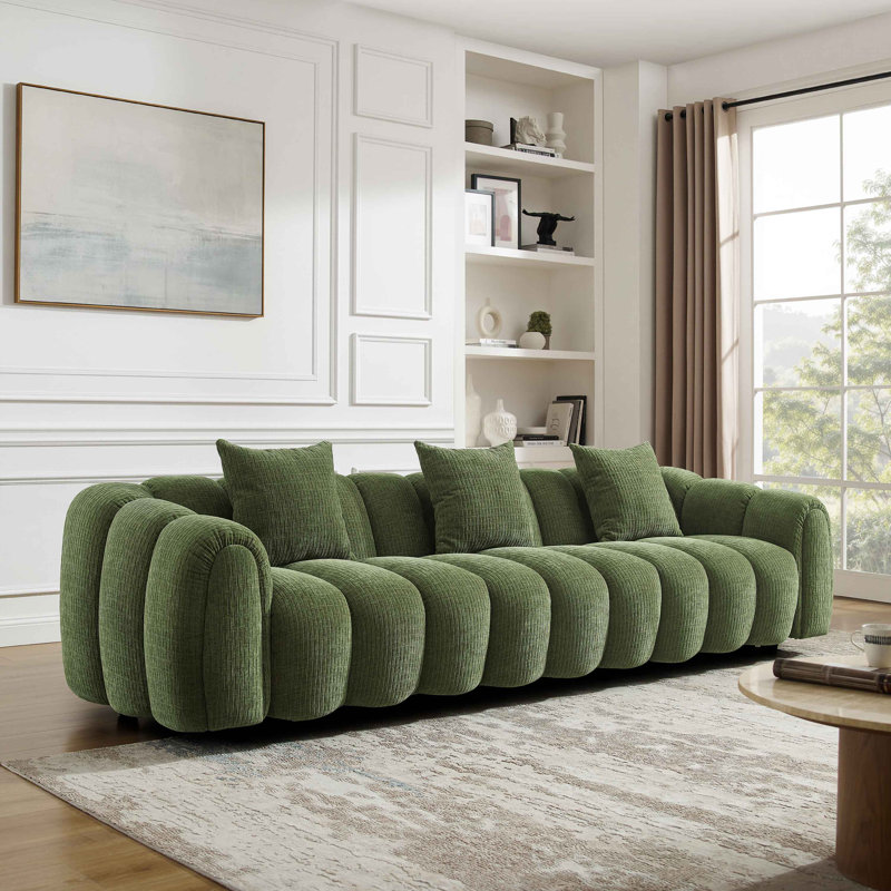 Canapé de style Winnie d'Ollis Minimore, Vert