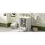 Meuble-lavabo moderne 24 po, lavabo en céramique inclus, bois massif, tiroir polyvalent, armoire fonctionnelle avec tiroirs