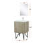 Ensemble de miroir de meuble-lavabo simple l 24 po x P 20 po Lancy-113286619