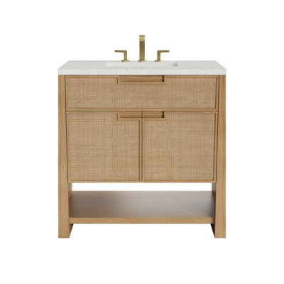 Solene 36'' Single Bathroom Vanity with Top