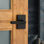 Mirada Reeded Keyed Entry Lever featuring SmartKey Security 