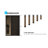 Black Modern Outdoor Led Wall Sconce-389196528