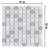 Crystalline Square 12 " x 12 " Porcelain Mosaic Wall & Floor Tile-40614121