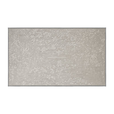Silky Soft Plush Gray Area Rug