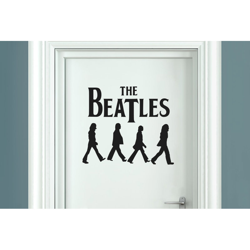 Entertainment Wall Decal, Black