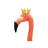 King Flamingo by Valeriya Korenkova - Wrapped Canvas Typography-1231471252