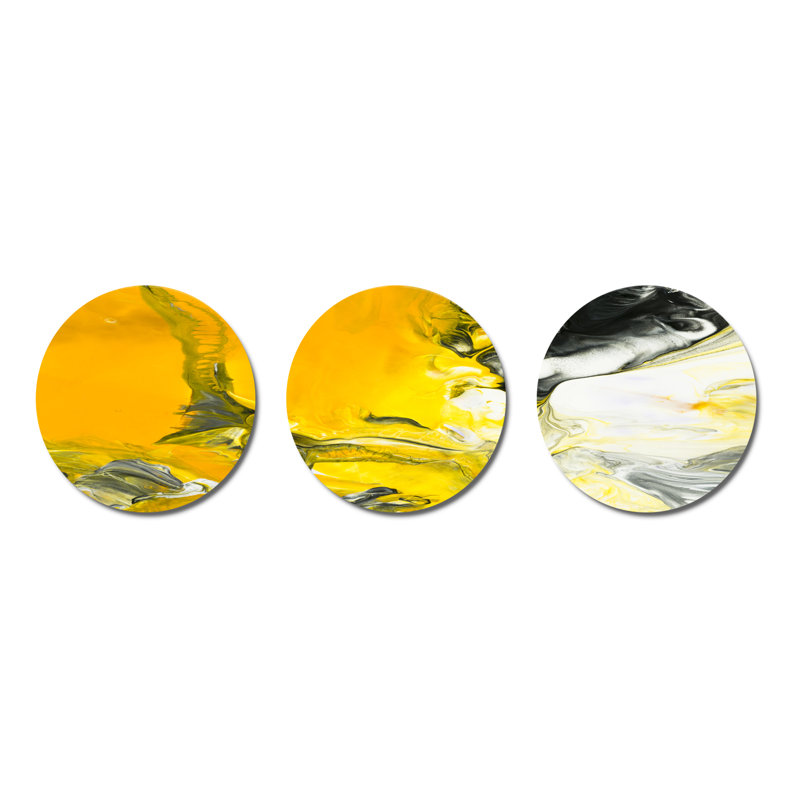 Abstract Wall Decor on Metal