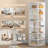 7 Tiers Rotating Shoe Rack For 28 Pairs Shoe Storage Rack