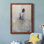 Beautiful Contemplation - Peinture sur toile encadrée