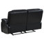 Causeuse noire inclinable Motion-1009594793
