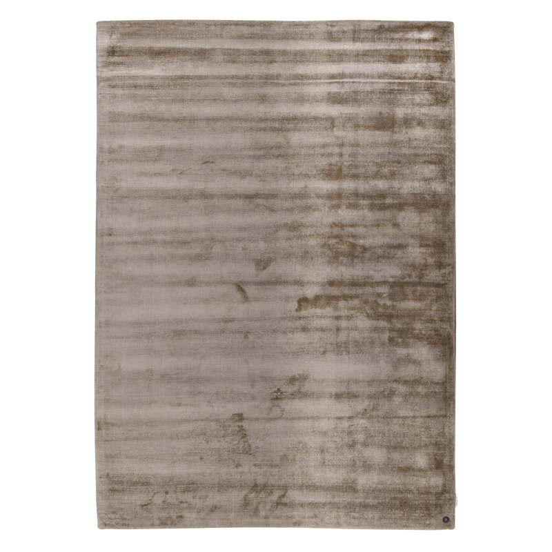 Handmade Carpet Shine in Beige, Rectangle 190 x 290cm