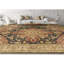 Wool Oriental Area Rug in Black/Brown/Gray-798828153