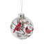 Ornement de Noël boule en verre 4 po Red Cardinals
