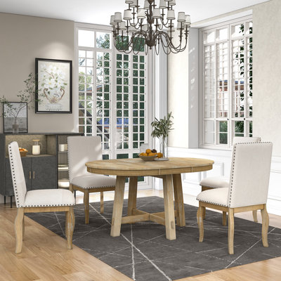 Zaena 4 - Person Extendable Dining Set