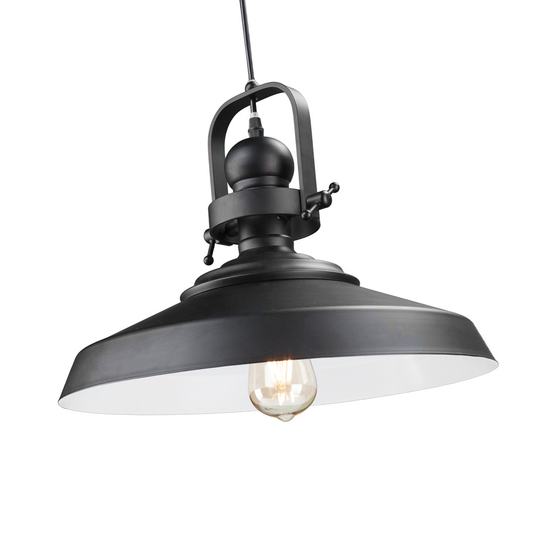 Tackitt 1 - Light Matte Black Single Pendant Breakwater Bay