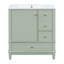 Meuble-lavabo 30 po avec lavabo en céramique-1865154184