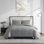 Vera Wang Woven Tucks Reversible Comforter Set
