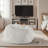 40" Memory Foam Lounger with Plush Minky Removable Cover-925838918