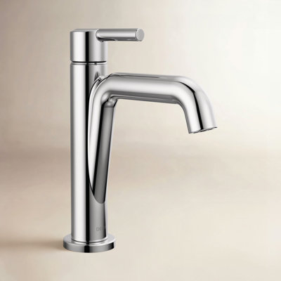 Nicoli Single-Hole Bathroom Faucet with Drain