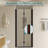 Bi-Fold Frameless Shower Door Walk in Pivot Clear Glass Hinge Shower Door 6mm With Tempered Glass and Explosion-Proof Film-125172984-125172985
