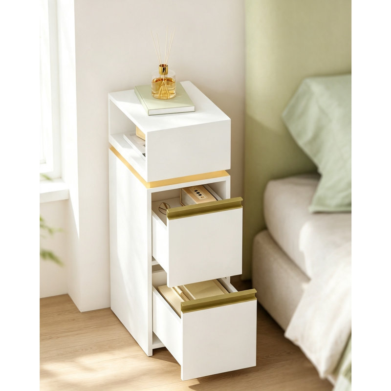 20 cm W Bedside Table