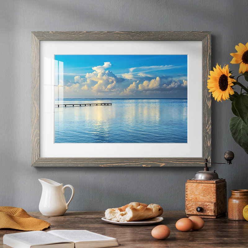 Sunrise Dock, Gris, H 18 po x l 26 po x P 1,5 po