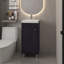Single Bathroom Vanity with Engineered Wood Top-1342464433