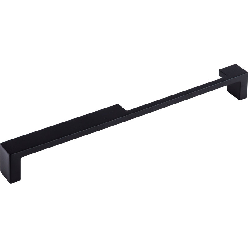 Modern Metro Bar Pull, Flat Black, 9" Center to Center