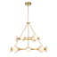 Minka Lavery Zill - lustre 6 lumières à DEL au fini or lys-103550195