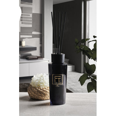 Lust Scented Designer Candle with Glass Holder